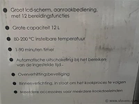 Hot air oven, get. maxxhome - afbeelding 2 van  3