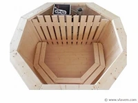 Hot tub - sparrenhout - afbeelding 2 van  9