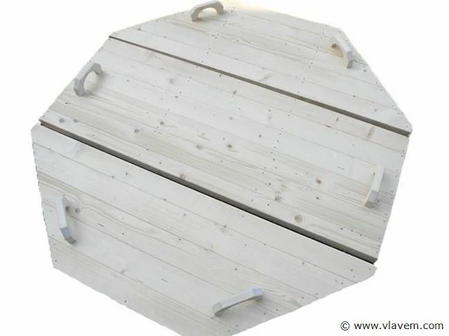 Hot tub - sparrenhout - afbeelding 4 van  9