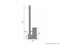 Hot tub - sparrenhout - afbeelding 8 van  9