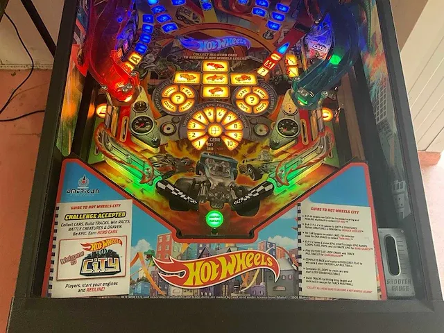 Hot wheels deluxe american pinball - afbeelding 9 van  10