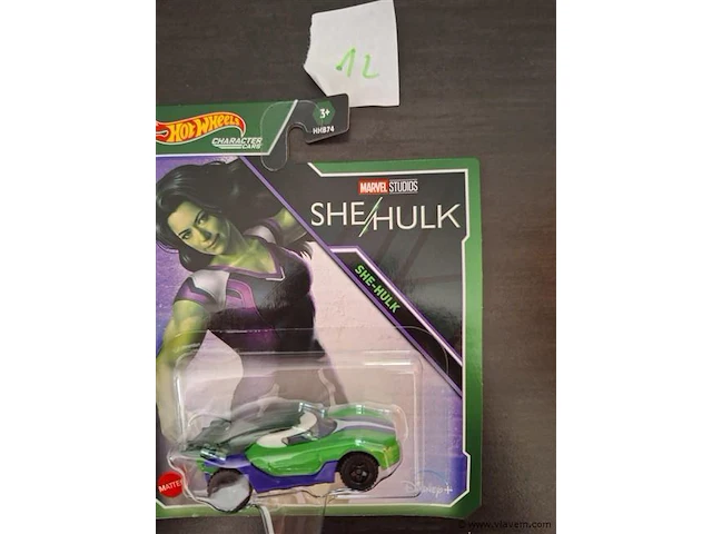 Hot wheels she hulk - afbeelding 3 van  4