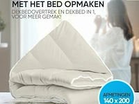 Hoteldekbed 140x200cm - afbeelding 4 van  7