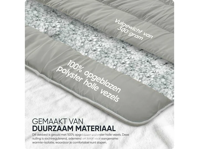 Hoteldekbed 200x200cm - afbeelding 6 van  6