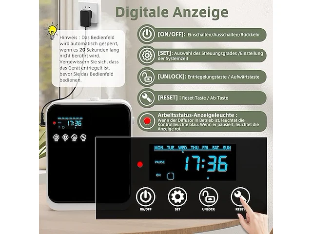 Hotoiq parfumdiffuser - afbeelding 2 van  4