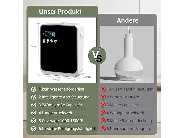 Hotoiq parfumdiffuser - afbeelding 4 van  4