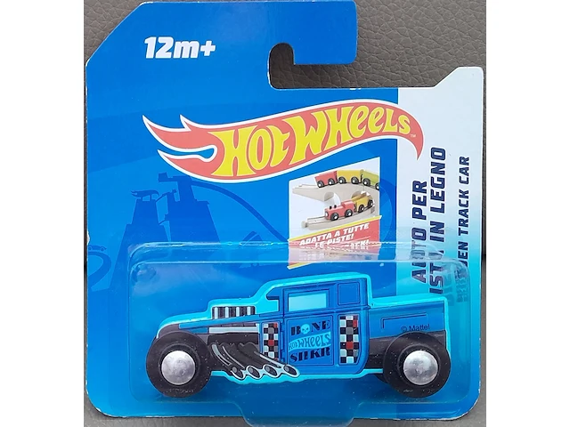 Hotwheels auto blauw - afbeelding 1 van  5