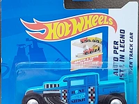 Hotwheels auto blauw - afbeelding 1 van  5