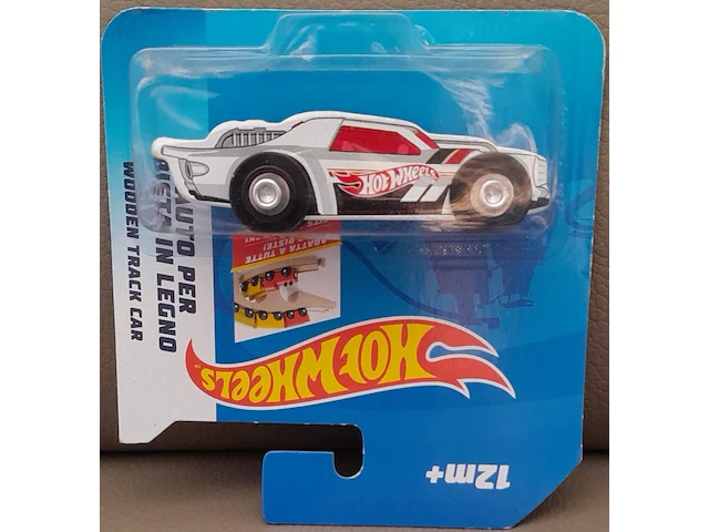 Hotwheels auto wit - afbeelding 1 van  5