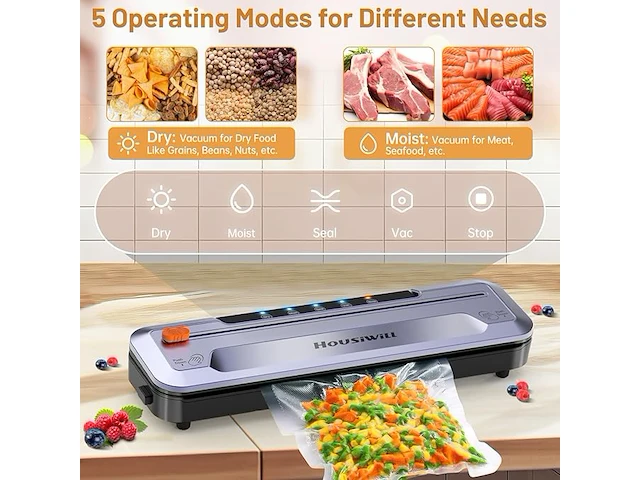 Housiwill vacuümmachine - afbeelding 5 van  5