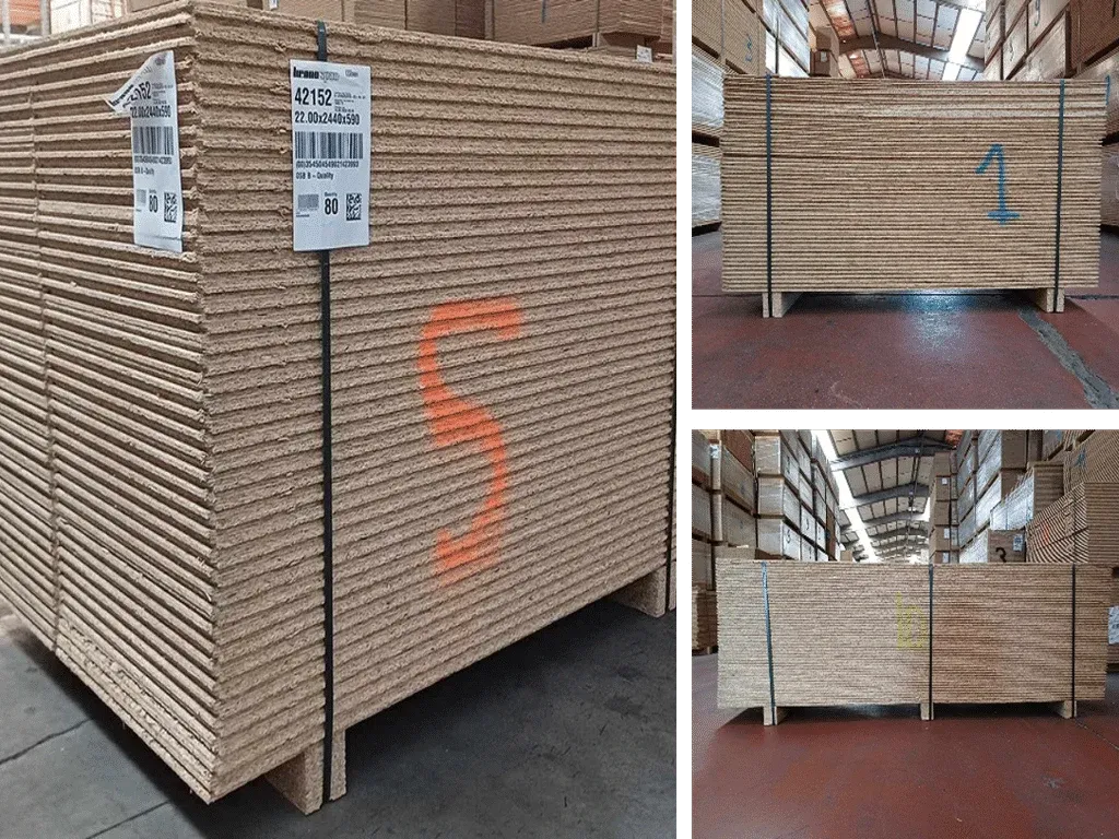 Hout - osb platen - wetteren - 08/11/2023