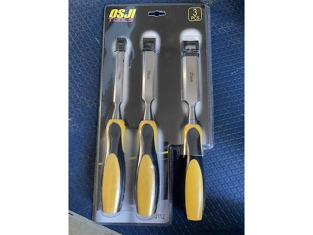 Houtbeitel set 3 delig - afbeelding 1 van  2