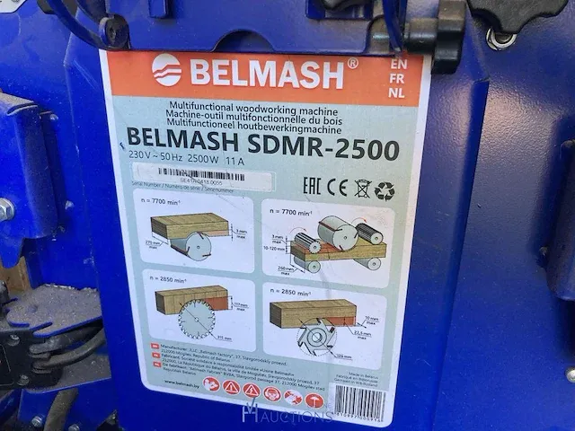 Houtbewerkingsmachine belmash - afbeelding 2 van  4