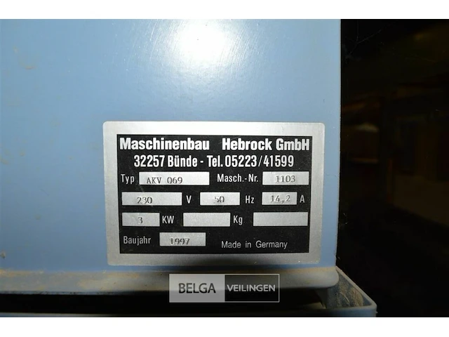 Houtbewerkingsmachine hebrock - afbeelding 4 van  5