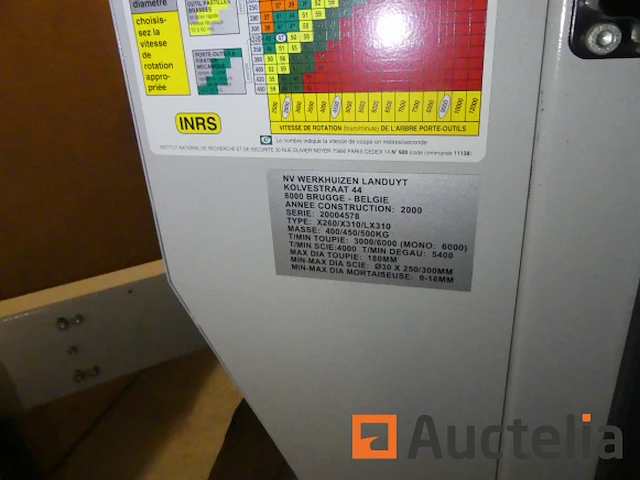 Houtcombinatie, schaafmachine robland x260/x310/lx310 - afbeelding 10 van  23