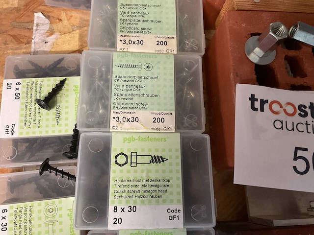 Houtdraadbouten met zeskantkop; spaanderplaat schroeven - afbeelding 3 van  8