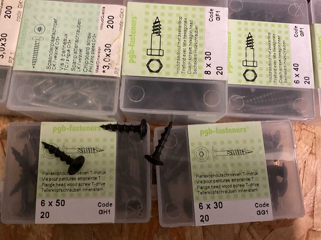 Houtdraadbouten met zeskantkop; spaanderplaat schroeven - afbeelding 4 van  8