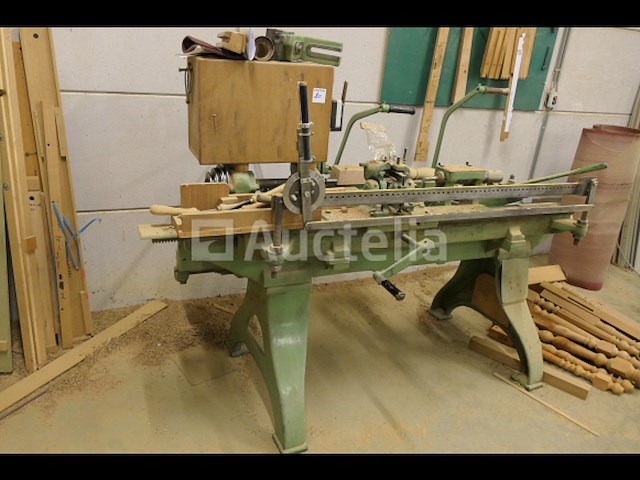 Houtdraaibank met hempel kopieersysteem - afbeelding 1 van  13