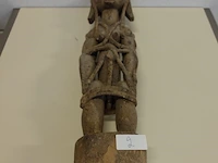 Houten afrikaans tribaal kunstwerk - afbeelding 2 van  5