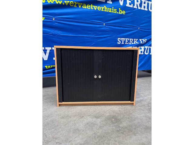 Houten archiefkast (4x) - afbeelding 1 van  3