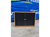 Houten archiefkast (4x) - afbeelding 1 van  3