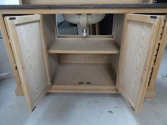 Houten badkamerkast - afbeelding 2 van  13