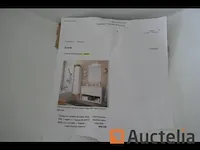 Houten badkamermeubel noja blanco brillo - afbeelding 3 van  4