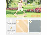 Houten balance board - 2 stuks (x2) - afbeelding 5 van  6