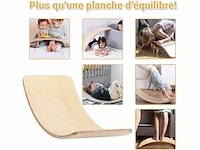 Houten balansbord - 2 stuks (x2) - afbeelding 4 van  6