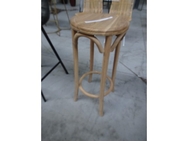 Houten barkruk - afbeelding 1 van  2