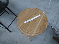 Houten barkruk - afbeelding 2 van  2