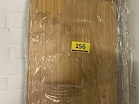 Houten bed l200xb90 cm zonder lattenbodem - afbeelding 2 van  4