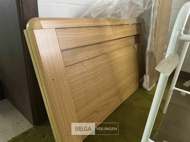 Houten bed l200xb90 cm zonder lattenbodem - afbeelding 3 van  4