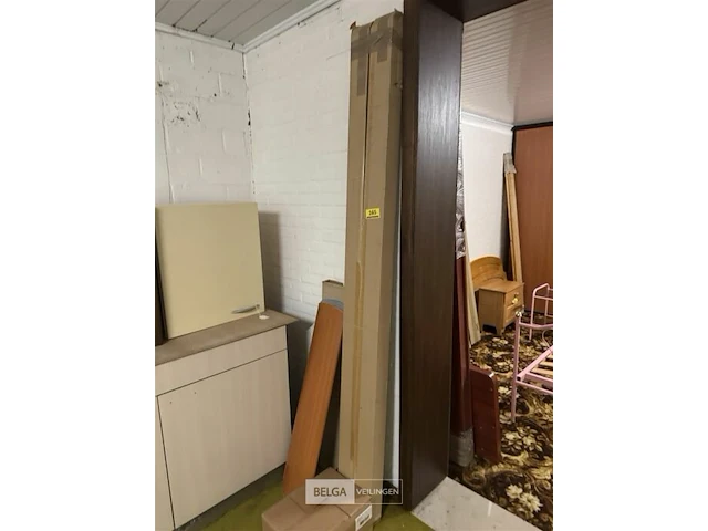 Houten bed l200xb90 cm zonder lattenbodem - afbeelding 1 van  4