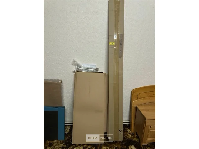 Houten bed l200xb90 cm zonder lattenbodem - afbeelding 1 van  1