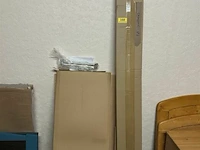 Houten bed l200xb90 cm zonder lattenbodem - afbeelding 1 van  1