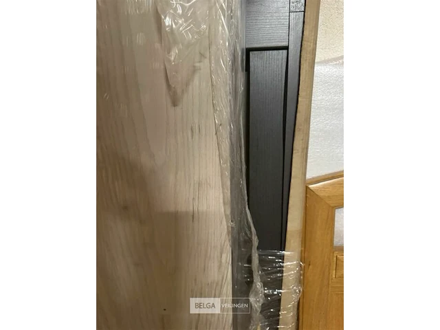 Houten bed l200xb90 cm zonder lattenbodem - afbeelding 1 van  2