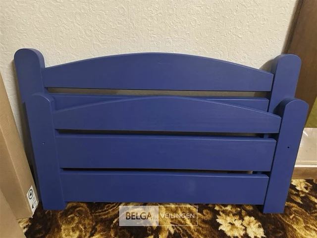 Houten bed l200xb90 cm zonder lattenbodem - afbeelding 1 van  2