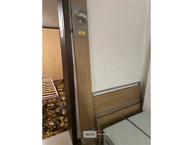 Houten bed l200xb90 cm zonder lattenbodem - afbeelding 5 van  5
