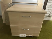 Houten bed met nachtkastje - afbeelding 2 van  4