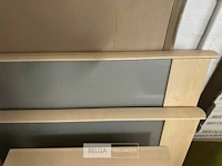 Houten bed met nachtkastje - afbeelding 3 van  4