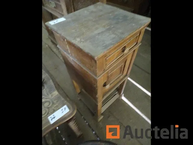 Houten bed - afbeelding 2 van  3