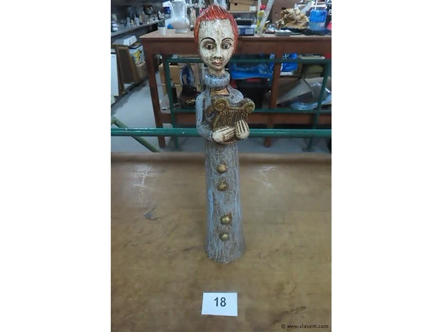 Houten beeld 50cm - afbeelding 1 van  3