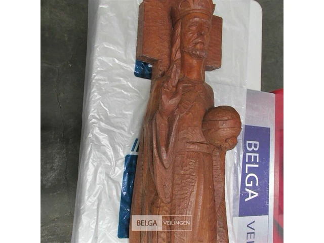 Houten beeld h. cornelis - afbeelding 3 van  6