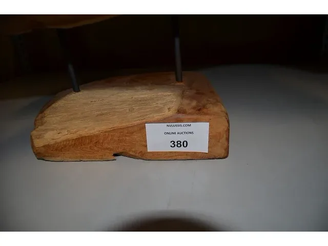 Houten beeld schildpad - afbeelding 2 van  6