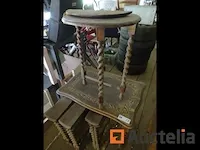Houten benoemt set tafels - afbeelding 6 van  7