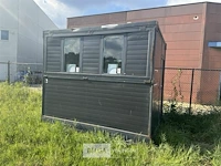 Houten berging ± 370x205x220 - afbeelding 1 van  8