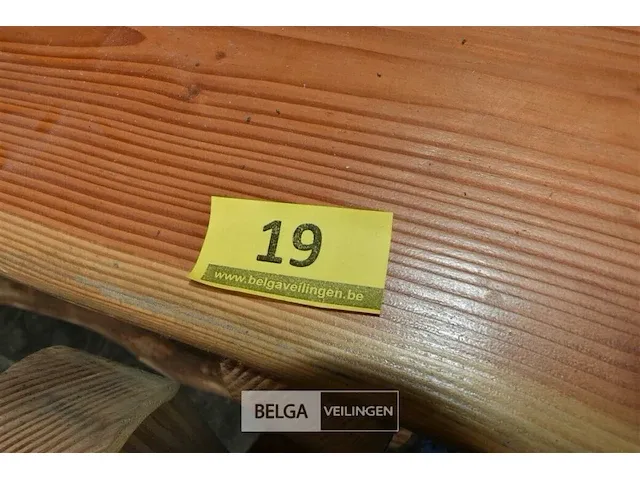 Houten biertafel 203x27x82 - afbeelding 3 van  3