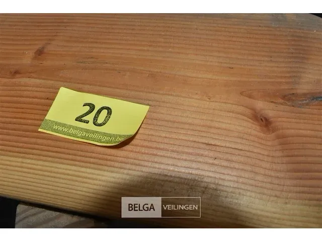 Houten biertafel 203x27x83 - afbeelding 3 van  3
