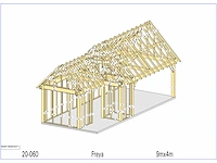 Houten bijgebouw freya - douglas - afbeelding 1 van  1